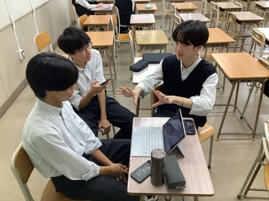 2総合的な探究の時間の生徒の様子